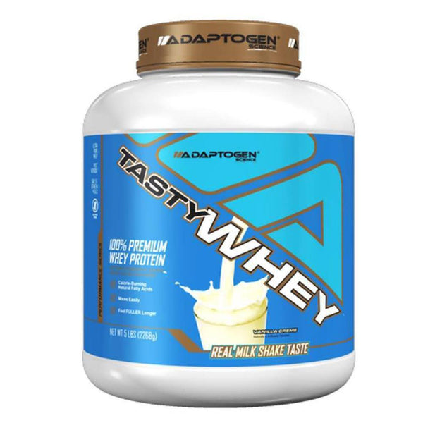 Adaptogen Science Protein Powders Vanilla Creme Adaptogen Science Tasty Whey 5 Lbs (1515953061932)