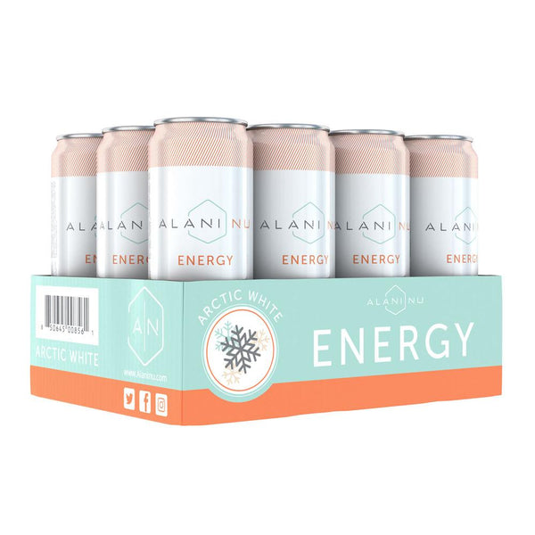 Alani Nu Drinks Arctic White Alani Nu Energy RTD 12/Case