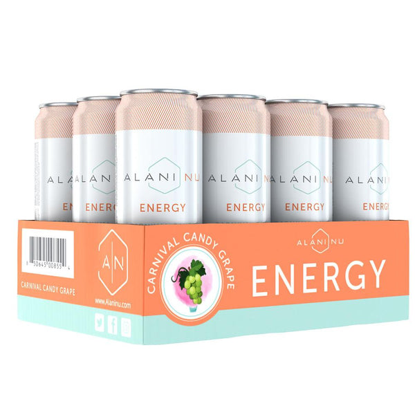 Alani Nu Drinks Carnival Candy Grape Alani Nu Energy RTD 12/Case