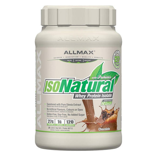 Allmax Nutrition Sports Nutrition & More Chocolate Allmax Nutrition IsoNatural Whey Protein 2 Lbs