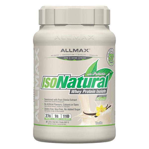 Allmax Nutrition Sports Nutrition & More Vanilla Allmax Nutrition IsoNatural Whey Protein 2 Lbs