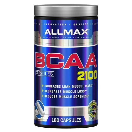 Allmax Nutrition Amino Acids Default Allmax Nutrition BCAA 2100 180 Capsules