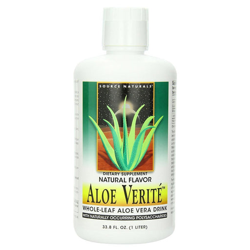 Source Naturals Vitamins, Minerals, Herbs & More Source Naturals Aloe Verite Natural Flavor 33.8 oz (580876075052)
