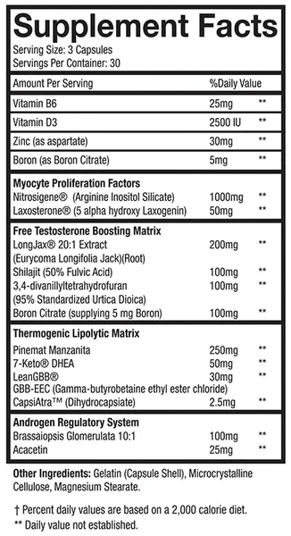 Muscle Sport Sports Performance Recovery MuscleSport Alpha SRM 90 Capsules