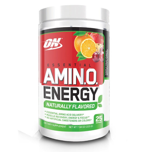 Optimum Nutrition Amino Acids Simply Fruit Punch Optimum Nutrition Amino Energy Naturals 25 Servings (1172546224172)