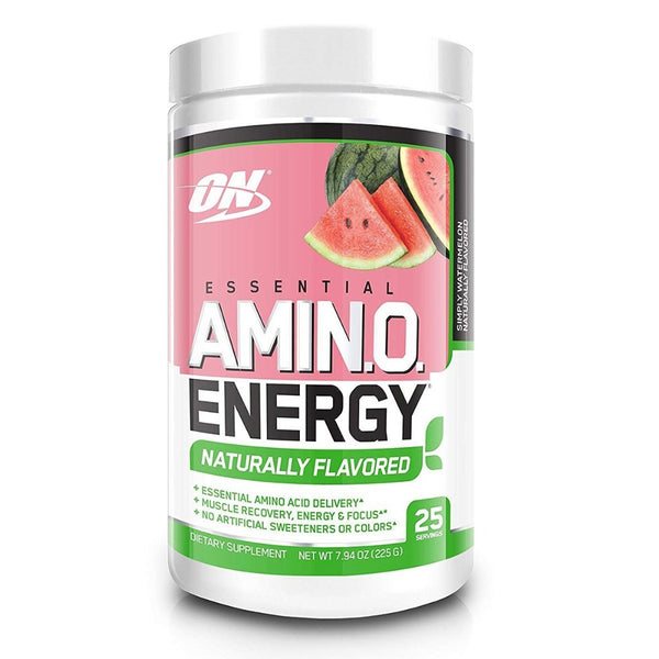Optimum Nutrition Amino Acids Simply Watermelon Optimum Nutrition Amino Energy Naturals 25 Servings (1172546224172)