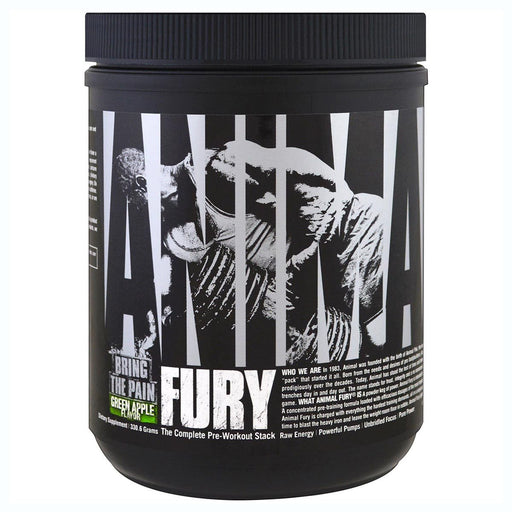 Universal Sports Nutrition & More Green Apple Universal Animal Fury 20 Servings