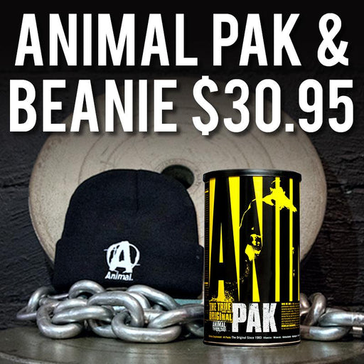 Best Price Nutrition Animal Pak 44 + Animal Beanie Bundle (4419718348915)