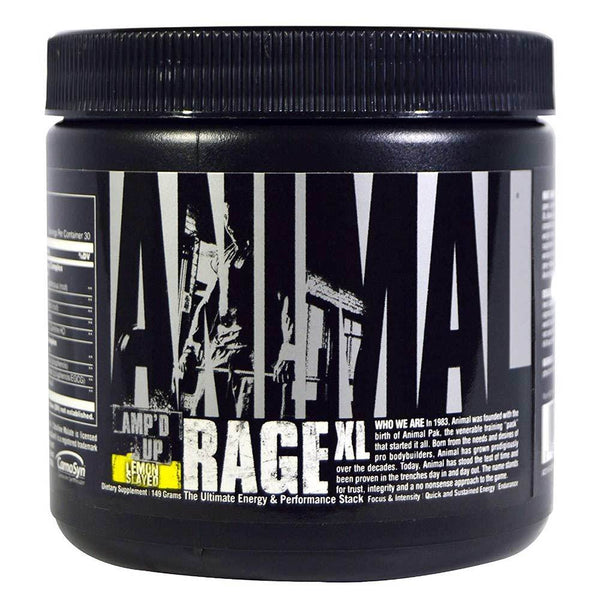 Universal Sports Performance Recovery Lemon Slayed Animal Rage XL 30 Servings