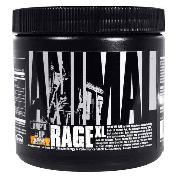 Universal Sports Performance Recovery Mango Unchained Animal Rage XL 30 Servings