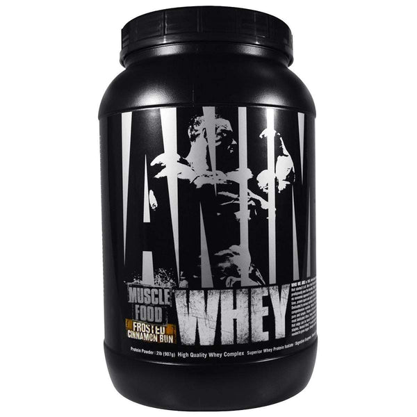 Universal Sports Nutrition & More Frosted Cinnamon Bun Universal Animal Whey 2lbs