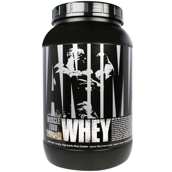 Universal Sports Nutrition & More Chocolate Coconut Universal Animal Whey 2lbs