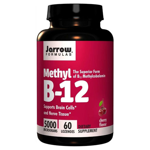 Jarrow Formulas Vitamins, Minerals, Herbs & More Jarrow Formulas Methyl B-12 5000mcg 60 Lozenges (581528059948)