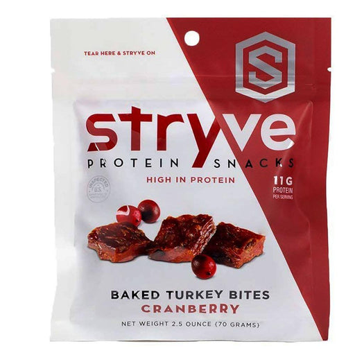 Stryve Foods Foods & - Juices Cranberry Baked Turkey Bites 2.5 Oz (1390007746604)