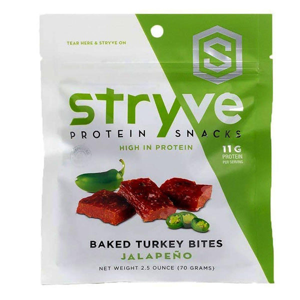 Stryve Foods Foods & - Juices Jalapeno Baked Turkey Bites 2.5 Oz (1390007746604)