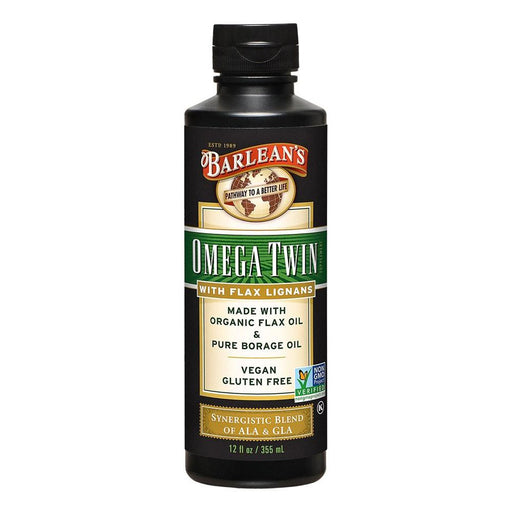 Barlean's Essential Fatty Acids & - Oils Default Barlean Omega Twin 12oz (1768127758380)