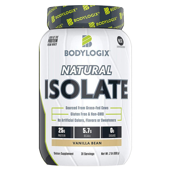 Bodylogix Protein Powders Vanilla Bean Bodylogix Natural Isolate Protein 2lb (1741052739628)