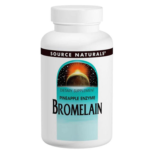 Source Naturals Vitamins, Minerals, Herbs & More Source Naturals Bromelain 2000 GDU/gm 500mg 60 Caps (580836818988)