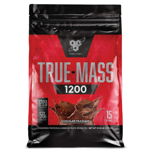 BSN Sports Nutrition & More Chocolate Milkshake BSN True-Mass 1200 10.25 Lbs (582033145900)