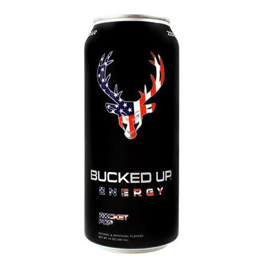 Bucked Up Drinks Rocket Pop Bucked Up Energy Drink RTD 24/Case