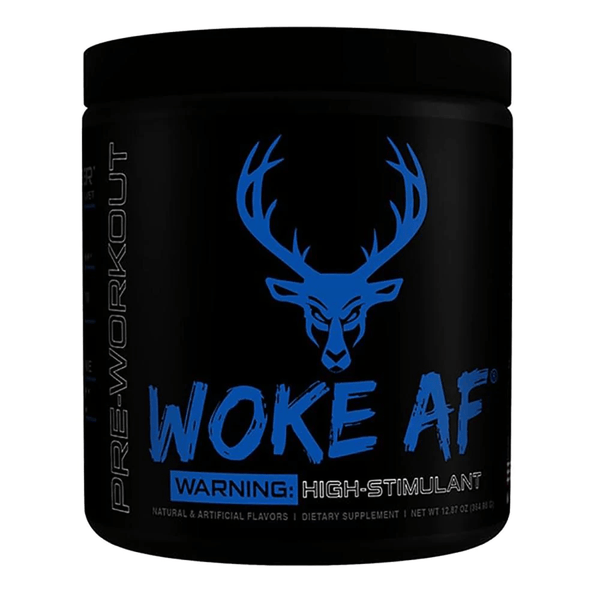Bucked Up Sports Performance Recovery Blue Raz Bucked Up Woke AF 30 Servings