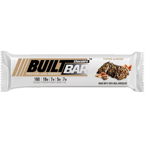 Built Bar Bars Almond Toffee Built Bar 18/Box