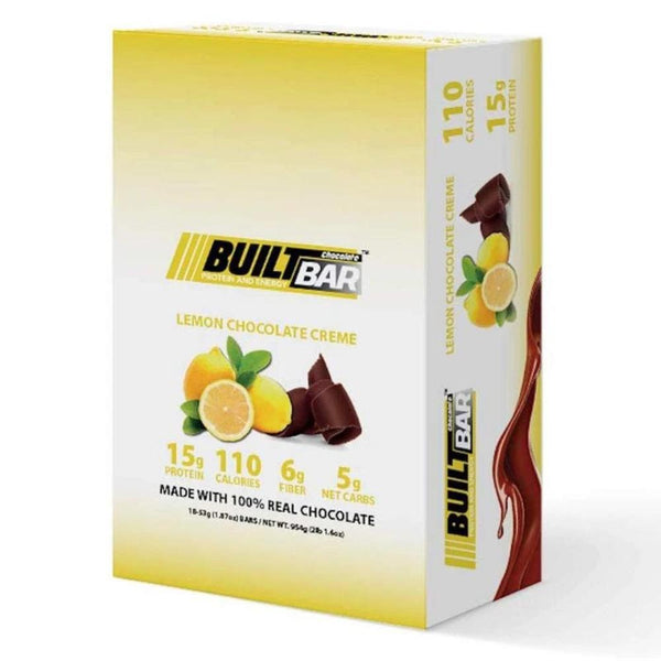 Built Bar Bars Lemon Chocolate Creme Built Bar 18/Box