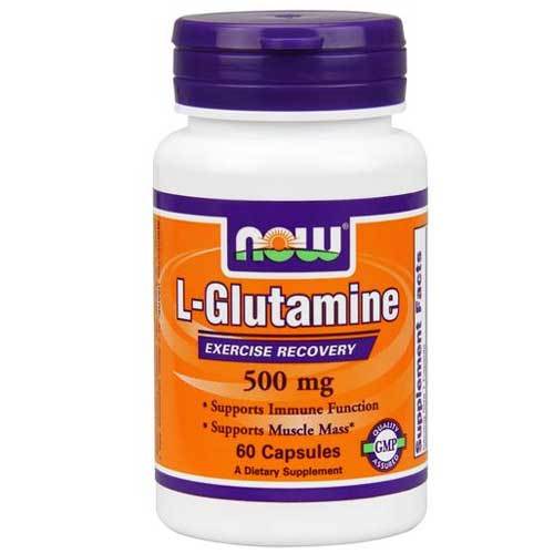 Now Foods Sports Nutrition & More Now Foods Glutamine 500 Mg 60 Capsules (582231195692)