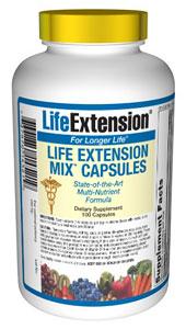 Life Extension Vitamins, Minerals, Herbs & More Life Extension Mix CAPS 100 Caps (581175345196)