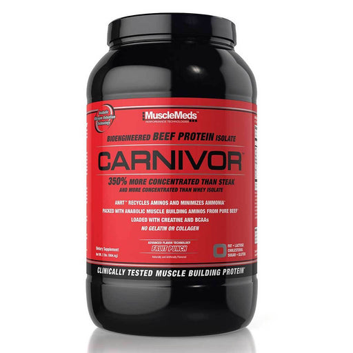 MuscleMeds Sports Nutrition & More MuscleMeds Carnivor Beef Protein Isolate 2 Lbs