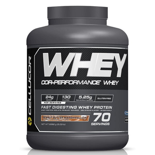 Cellucor Sports Nutrition & More Peanut Butter Marshmallow Cellucor Cor-Performance Whey 5 Lbs (582115000364)