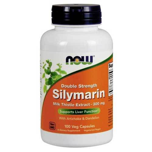 Now Foods Vitamins, Minerals, Herbs & More Now Foods Silymarin Milk Thistle 300mg 100 Vege Caps (582301351980)