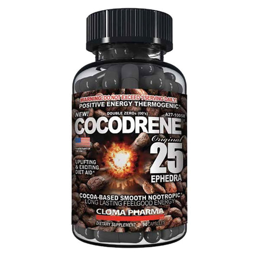 Cloma Pharma Fat Burner Default Cloma Pharma Cocodrene 25mg Ephedra 90 Caps (1022120656940)