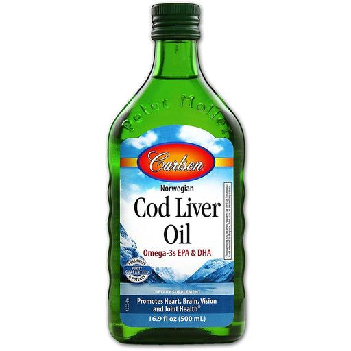 Carlson Vitamins, Minerals, Herbs & More Carlson Norwegian Cod Liver Oil Unflavored 500ml