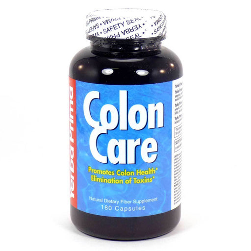 Yerba Prima Vitamins, Minerals, Herbs & More Yerba Prima Colon Care Formula 180 caps