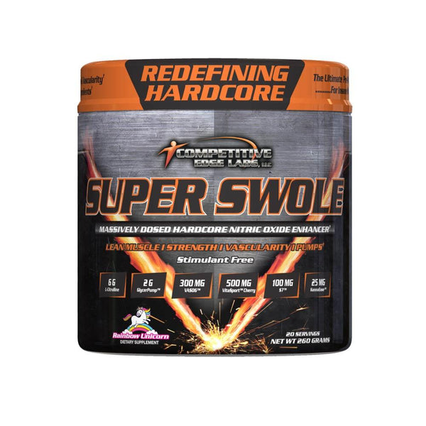 Competitive Edge Labs Nitric Oxide Rainbow Unicorn CEL Super Swole 20/Servings