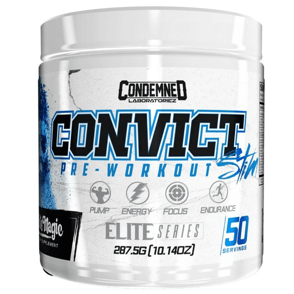Condemned Labratoriez Pre-Workouts White Magic Condemned Labz Convict Pre-Workout 50 Servings