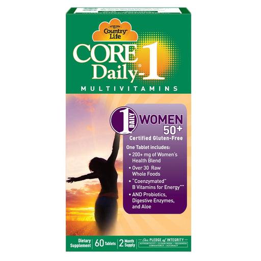 Country Life Vitamins, Minerals, Herbs & More Country Life Core Daily-1 Women 50+ 60 Tabs