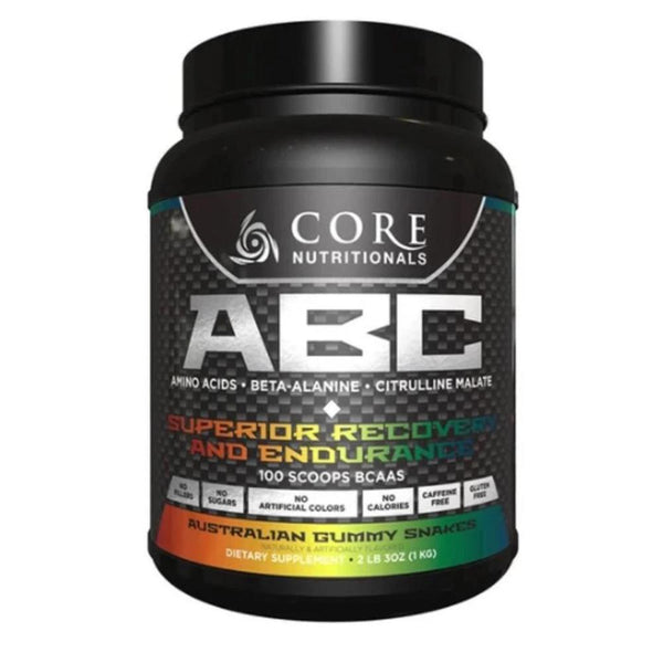 Core Nutritionals Amino Acids Australian Gummy Snakes Core Nutritionals ABC 50 Servings