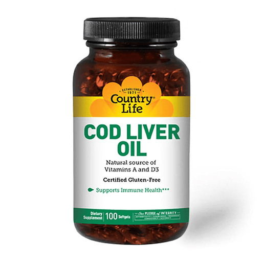 Country Life Essential Fatty Acids & - Oils Country Life Cod Liver Oil 100 Grams