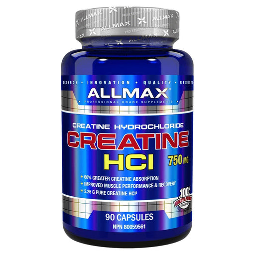 Allmax Nutrition Sports Nutrition & More Allmax Nutrition Creatine HCL 750mg 90 Caps