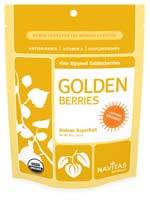 Navitas Naturals Vitamins, Minerals, Herbs & More Navitas Naturals Vine Ripened Golden Berries (Certified Organic) 8 Oz (581248221228)