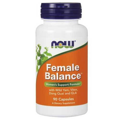 Now Foods Vitamins, Minerals, Herbs & More Now Foods Female Balance 90 Capsules (582289752108)