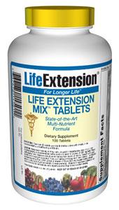 Life Extension Vitamins, Minerals, Herbs & More Life Extension Mix TABS 100 Tabs (581078089772)