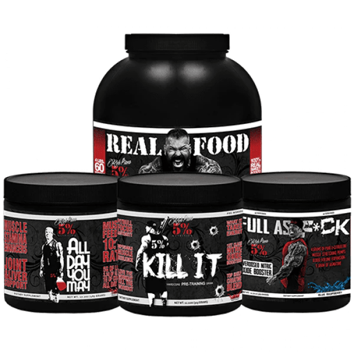 5% Nutrition Rich Piana 5% Nutrition Eat Dirty Train Dirty Stack