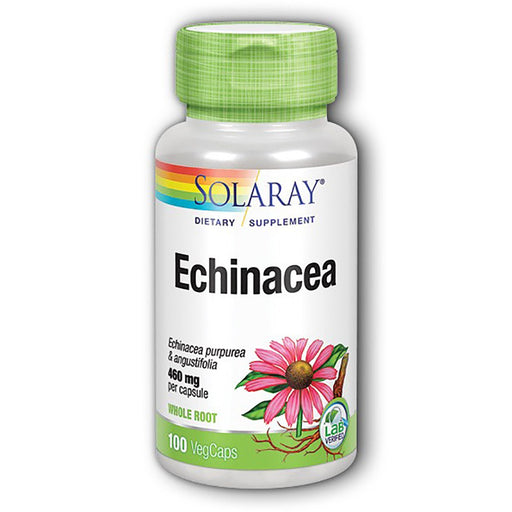 Solaray Vitamins, Minerals, Herbs & More Solaray Echinacea, Purpurea, Angustifolia 460mg 100 caps (580503633964)