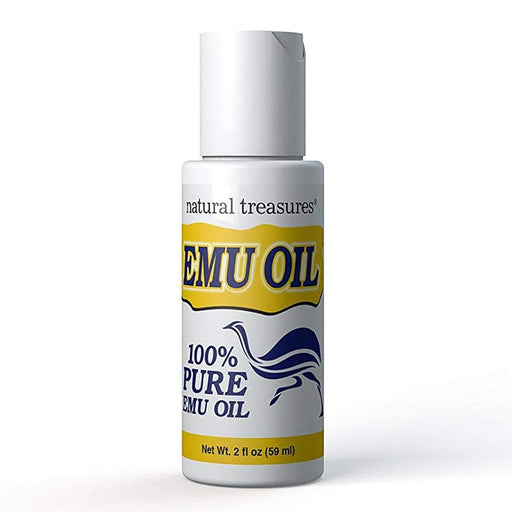 Natural Treasures Specialty Health Products Default Natural Treasures Emu Oil 2 FL Oz (1269799944236)