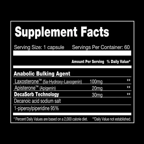 Killer Labz Prohormones Killer Labz LaxoBulk 60 Capsules