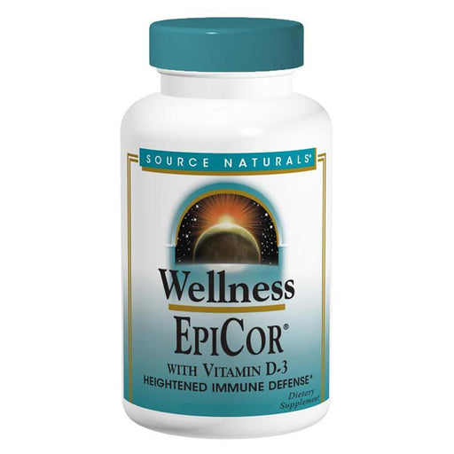 Source Naturals Vitamins, Minerals, Herbs & More Source Naturals EpiCor with Vitamin D-3 500mg 120 Capsules (582140493868)