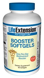 Life Extension Vitamins, Minerals, Herbs & More Life Extension Booster 60 Softgels (581058887724)